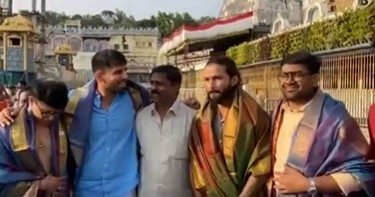ತಿರುಪತಿ ತಿರುಮಲಕ್ಕೆ ಭೇಟಿ ನೀಡಿದ ಆರ್‌ಸಿಬಿ ನಾಯಕ ರಜತ್‌ ಪಾಟೀದಾರ್