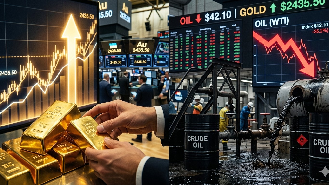 ಕದನ ವಿರಾಮ ಮಾತುಕತೆ ಬೆನ್ನಲ್ಲೇ ಗರಿಗೆದರಿದ ಮಾರುಕಟ್ಟೆ: ಏರಿದ ಚಿನ್ನ, ಇಳಿದ ತೈಲ