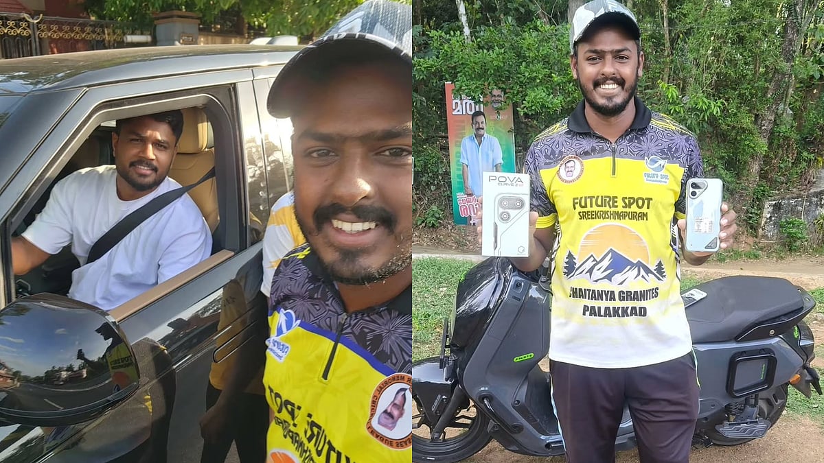 ಅಭಿಮಾನಿಗೆ ದುಬಾರಿ ಬೆಲೆಯ ಸ್ಮಾರ್ಟ್‌ಫೋನ್ ಉಡುಗೊರೆಯಾಗಿ ನೀಡಿದ ಸಂಜು ಸ್ಯಾಮ್ಸನ್