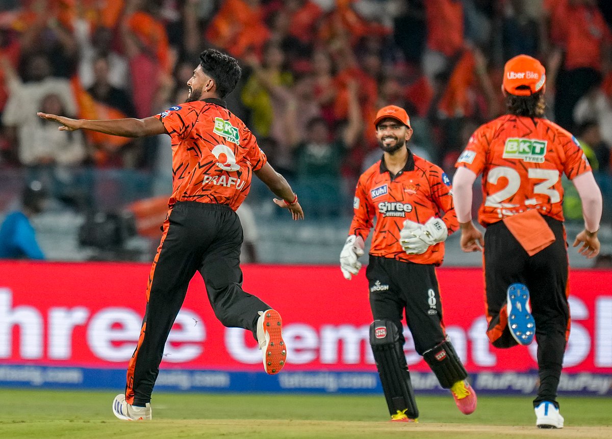 ‌SRH vs RR: ರಾಜಸ್ಥಾನ ರಾಯಲ್ಸ್‌ ವಿರುದ್ಧ ಭರ್ಜರಿ ಜಯ ಸಾಧಿಸಿದ ಸನ್‌ರೈಸರ್ಸ್‌

