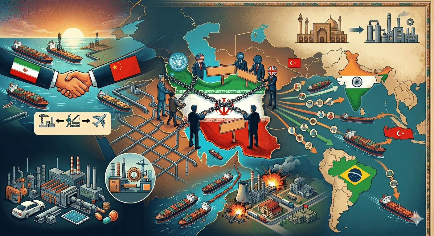 Explainer: ಸತತ ನಿರ್ಬಂಧಗಳಿದ್ದರೂ ಇರಾನ್‌ ಸವಾಲುಗಳ ಮೆಟ್ಟಿ ನಿಂತದ್ದು ಹೇಗೆ? 