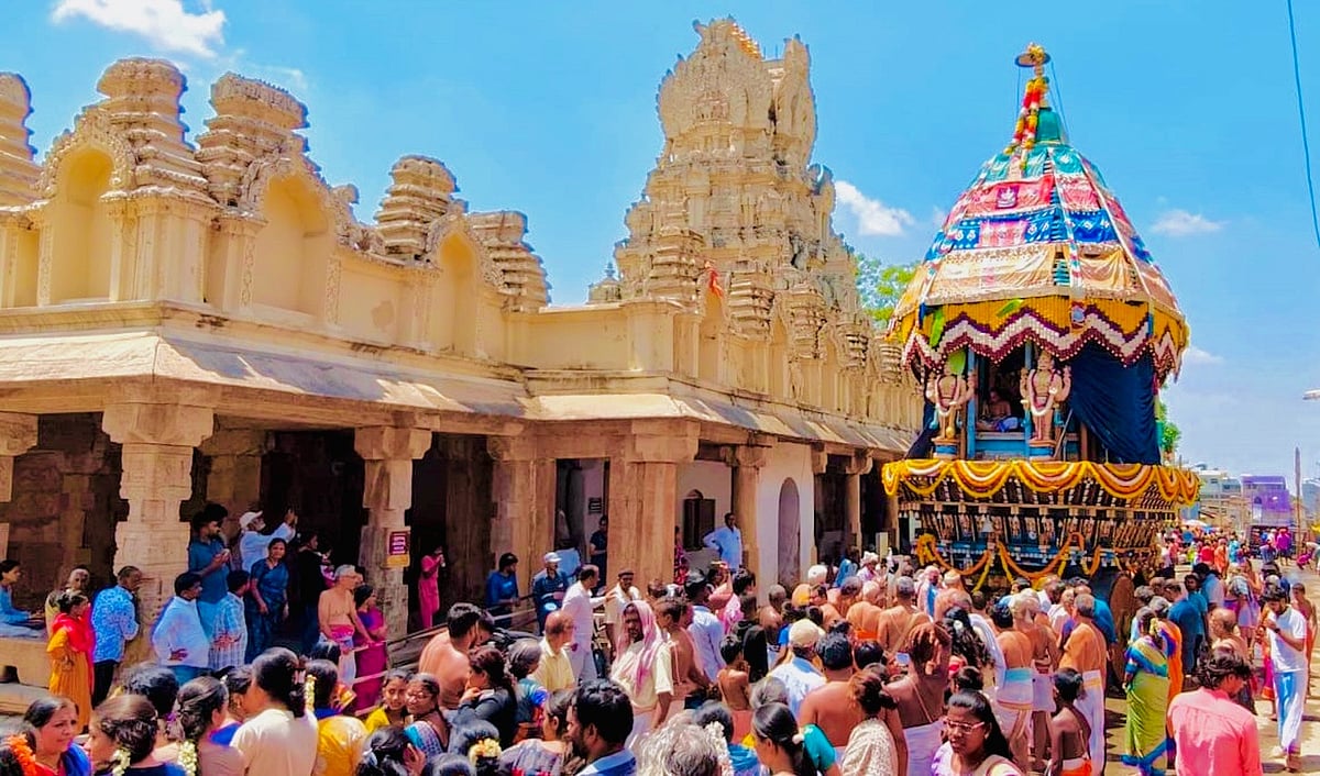 ಮೇಲುಕೋಟೆ: ರಾಮಾನುಜಾಚಾರ್ಯರ ಮಹಾ ರಥೋತ್ಸವ
