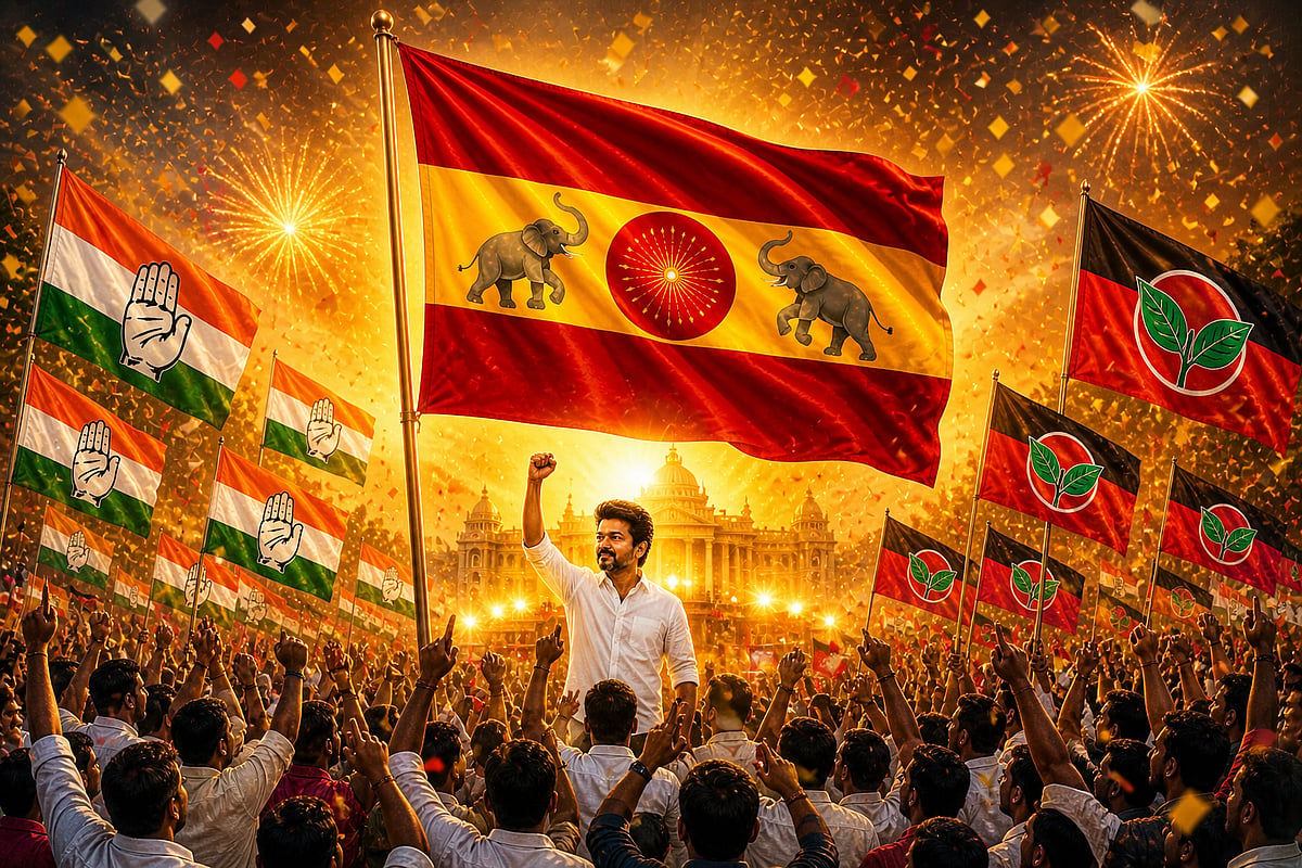 ಟಿವಿಕೆಗೆ ಬಹುಮತ ಸಿಗದಿದ್ದರೆ ಮುಂದೇನು? ದಳಪತಿಯ ಮುಂದಿರುವ ಆಯ್ಕೆಗಳೇನು?