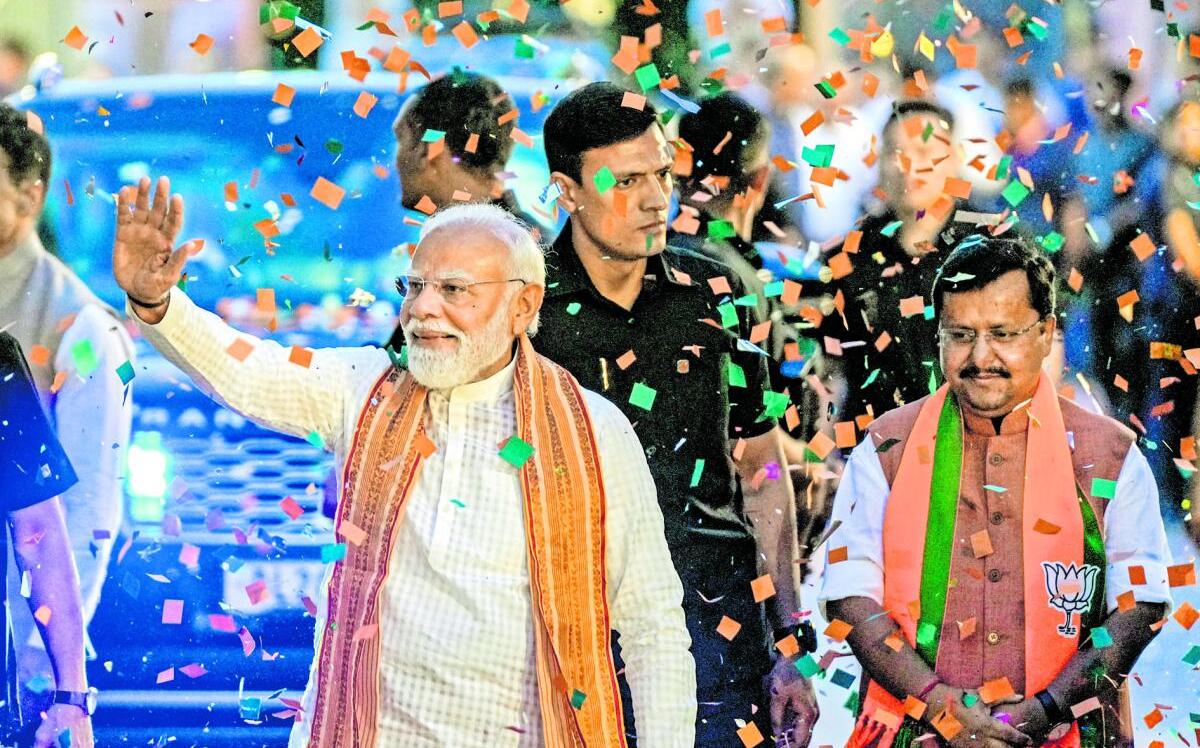 ಗಂಗಾಸಾಗರದವರೆಗೆ ಅರಳಿದ ಕಮಲ: ಪಂಚರಾಜ್ಯಗಳ ಜನತೆಗೆ ಧನ್ಯವಾದ ತಿಳಿಸಿದ ಮೋದಿ