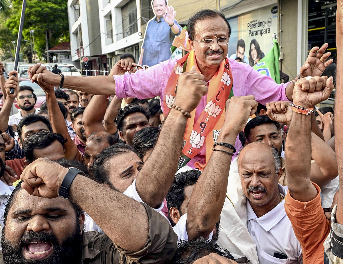 ಆಡಳಿತ ವಿರೋಧಿ ಅಲೆ, ಶಬರಿಮಲೆ ಚಿನ್ನ ಕಳವು ಪ್ರಕರಣದಿಂದ BJPಗೆ ನೆರವು: ಮುರಳೀಧರನ್