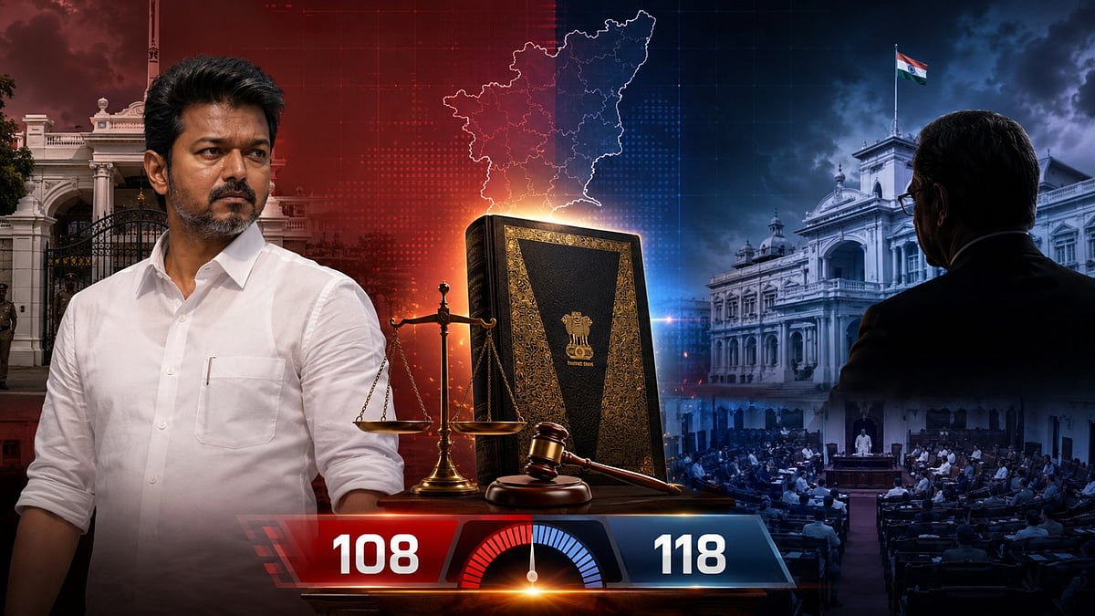 ಸರ್ಕಾರ ರಚನೆಯಿಂದ TVK ತಡೆಯುವ ಅಧಿಕಾರ ರಾಜ್ಯಪಾಲರಿಗಿದೆಯೇ? ಹೀಗೊಂದು ಲೆಕ್ಕಾಚಾರ
