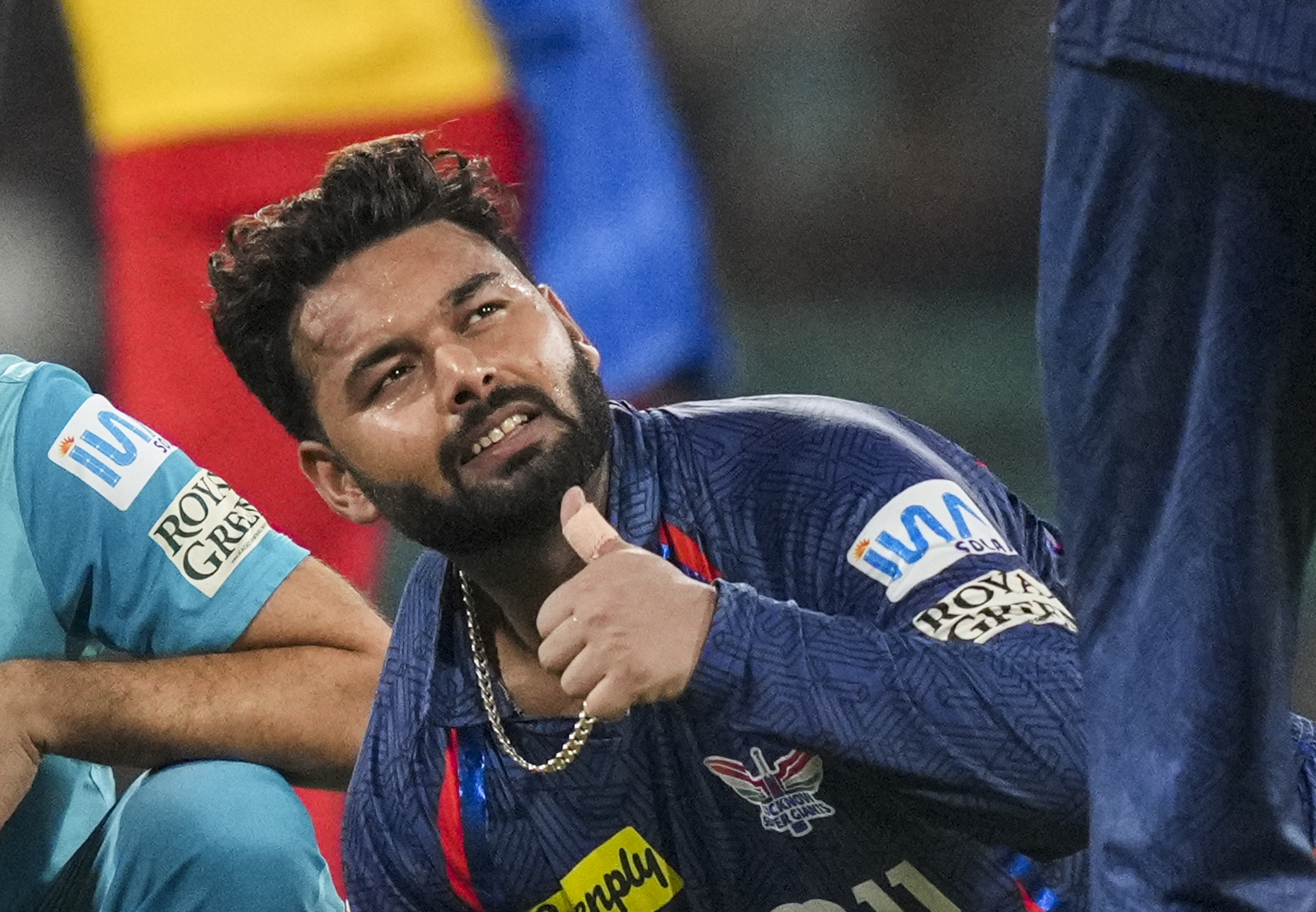 ಲಖನೌ ಸೂಪರ್ ಜೈಂಟ್ಸ್ ತಂಡದ ನಾಯಕ ರಿಷಭ್ ಪಂತ್   –ಪಿಟಿಐ ಚಿತ್ರ