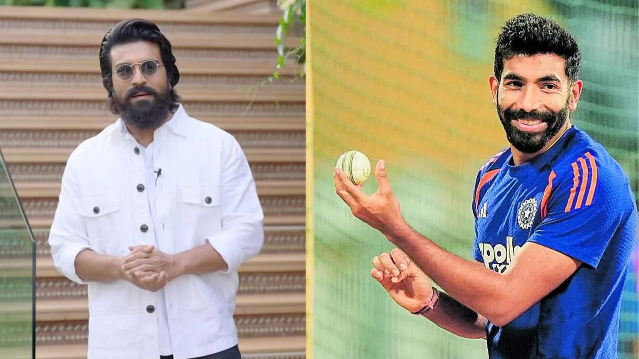 ಬೂಮ್ರಾ ಫುಟ್‌ಬಾಲ್ ಆಟಗಾರ ಎಂದಿದ್ದೇಕೆ ನಟ ರಾಮ್ ಚರಣ್..?