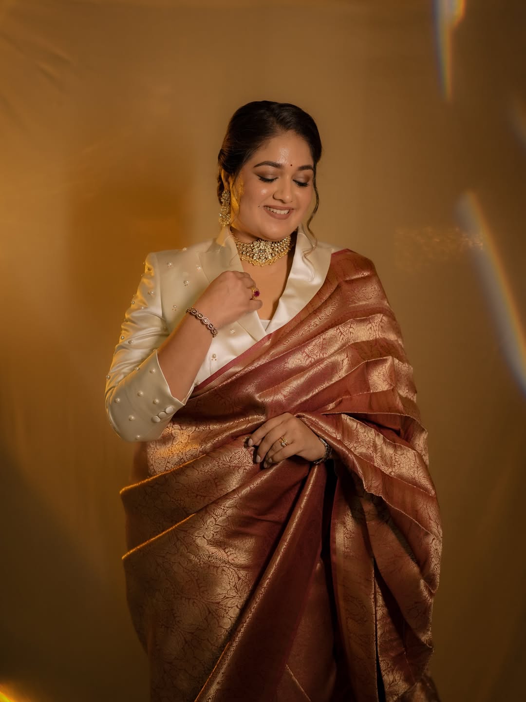 ಮೇಘನಾ ರಾಜ್ ಚಿತ್ರಗಳಿಗೆ ಅಭಿಮಾನಿಗಳು ಮೆಚ್ಚುಗೆ ವ್ಯಕ್ತಪಡಿಸಿದ್ದಾರೆ.
