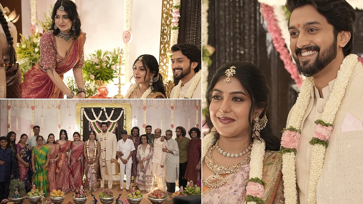 ಉಪೇಂದ್ರ ಮನೆಯಲ್ಲಿ ಸಂಭ್ರಮ: ನಟ ನಿರಂಜನ್‌ ನಿಶ್ಚಿತಾರ್ಥ ಚಿತ್ರಗಳು ಇಲ್ಲಿವೆ