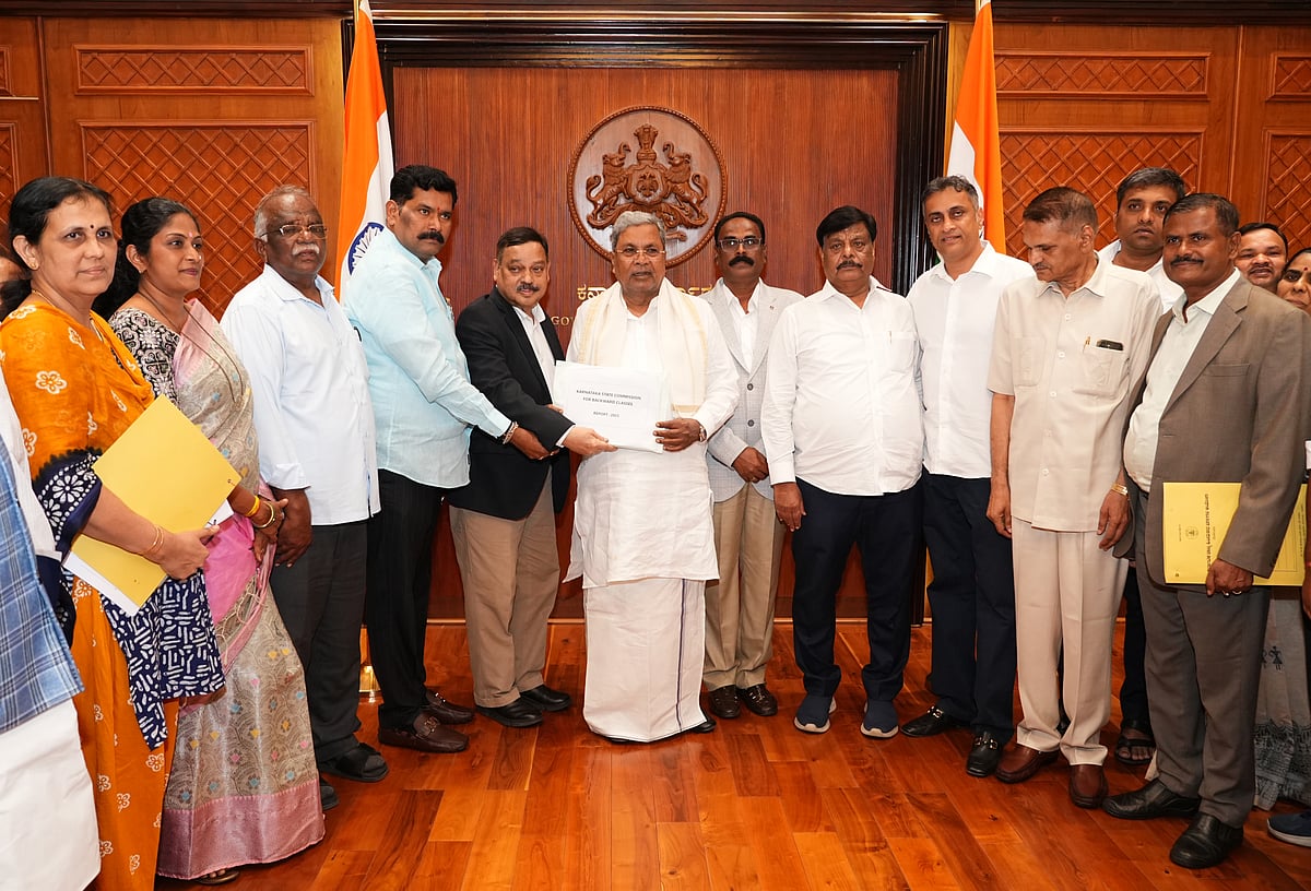 ಜಾತಿ ಸಮೀಕ್ಷೆ ವರದಿ ಸಲ್ಲಿಕೆ: ಒಬಿಸಿ ಮೀಸಲು ಶೇ 42ಕ್ಕೆ ಹೆಚ್ಚಿಸಲು ಶಿಫಾರಸು