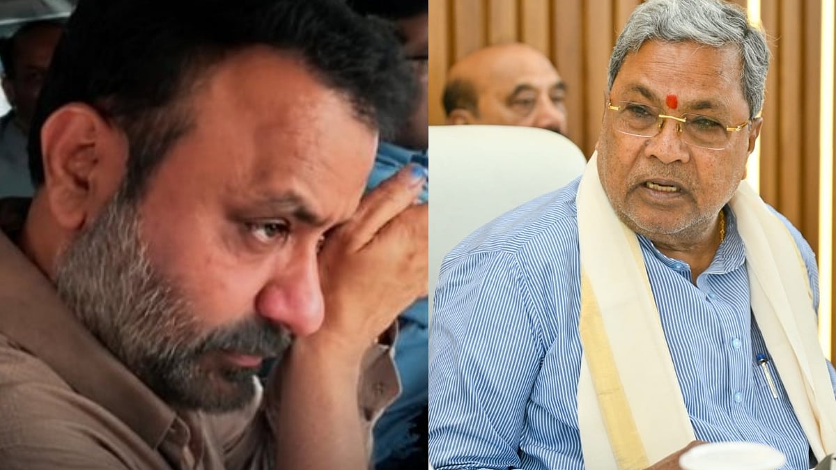 ಸಿದ್ದರಾಮಯ್ಯ ರಾಜೀನಾಮೆ ಘೋಷಣೆ: ಕಾರಿನಲ್ಲೇ ಕಣ್ಣೀರಿಟ್ಟ ಸಚಿವ ಸಂತೋಷ್ ಲಾಡ್