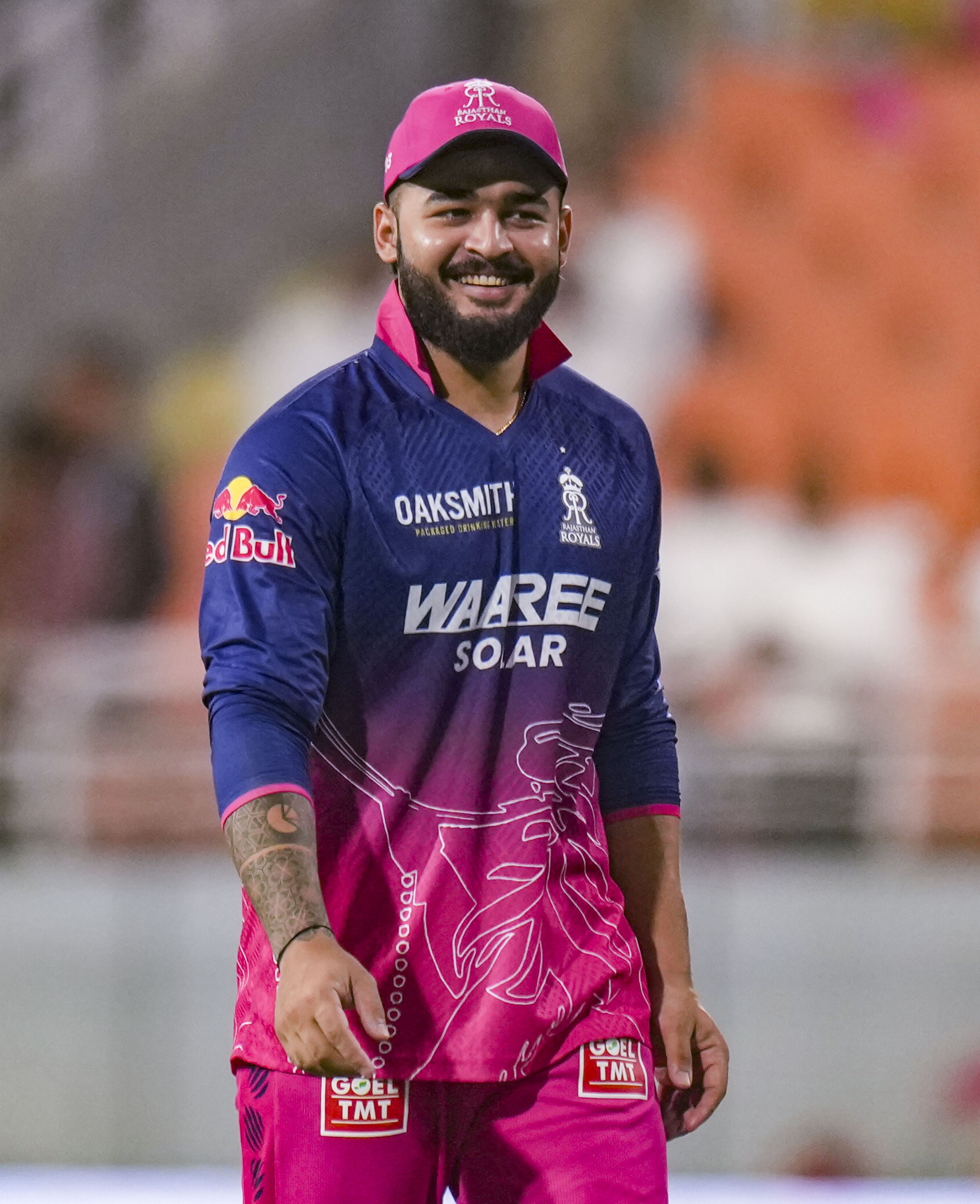 ರಾಜಸ್ಥಾನ ರಾಯಲ್ಸ್‌ ತಂಡದ ನಾಯಕ ರಿಯಾನ್ ಪರಾಗ್  –ಪಿಟಿಐ ಚಿತ್ರ