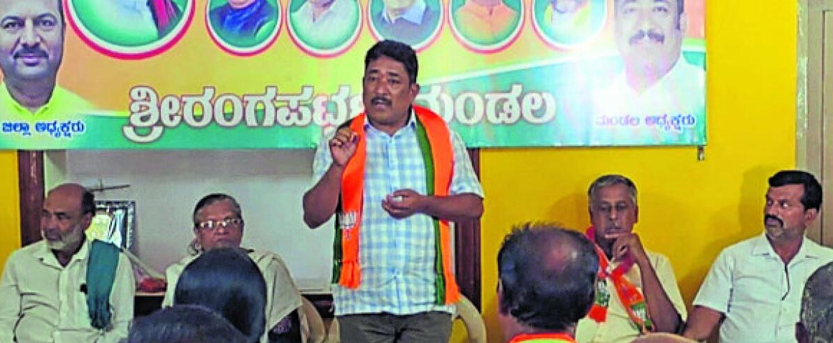 ಬಿಜೆಪಿ ಕಾರ್ಯಕರ್ತರಿಗೆ ಗಿಡ ನೆಟ್ಟು ಪೋಷಿಸುವ ಕಡ್ಡಾಯ ಸೂಚನೆ