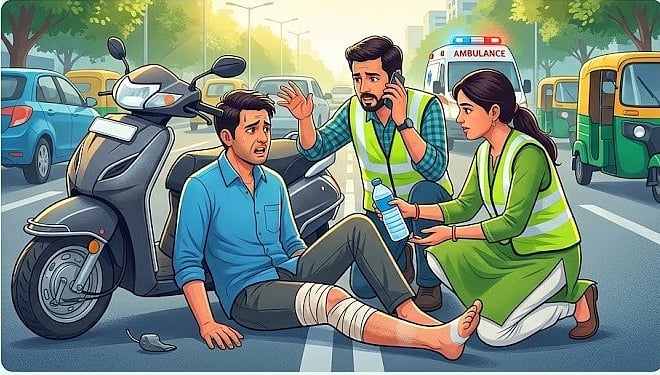 ರಹಾ–ವೀರ್ ಯೋಜನೆ: ಅಪಘಾತ ಸಂತ್ರಸ್ತರಿಗೆ ಸಹಾಯ ಮಾಡಿದರೆ ₹25,000 ಬಹುಮಾನ