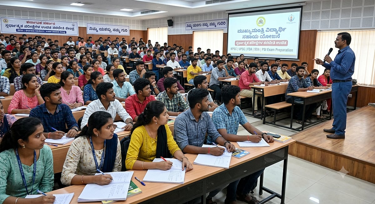 ಮುಖ್ಯಮಂತ್ರಿ ವಿದ್ಯಾರ್ಥಿ ಸಹಾಯ ಯೋಜನೆ: ಸ್ಪರ್ಧಾತ್ಮಕ ಪರೀಕ್ಷೆಗಳ ತರಬೇತಿ ಉಚಿತ