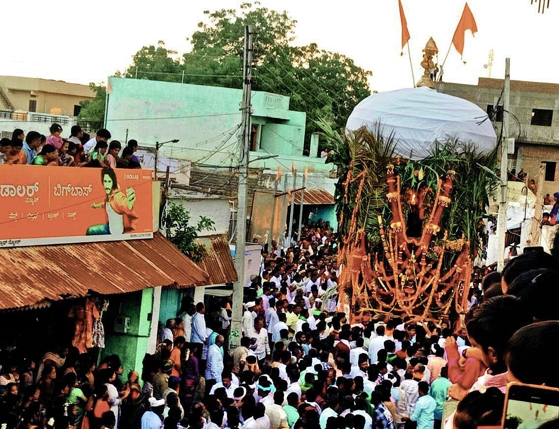 ಕುಕನೂರಿನಲ್ಲಿ ಮಹಾಮಾಯೆ ದೇವಿಯ ಮಹಾ ರಥೋತ್ಸವ ಅದ್ದೂರಿಯಾಗಿ ಜರುಗಿತು