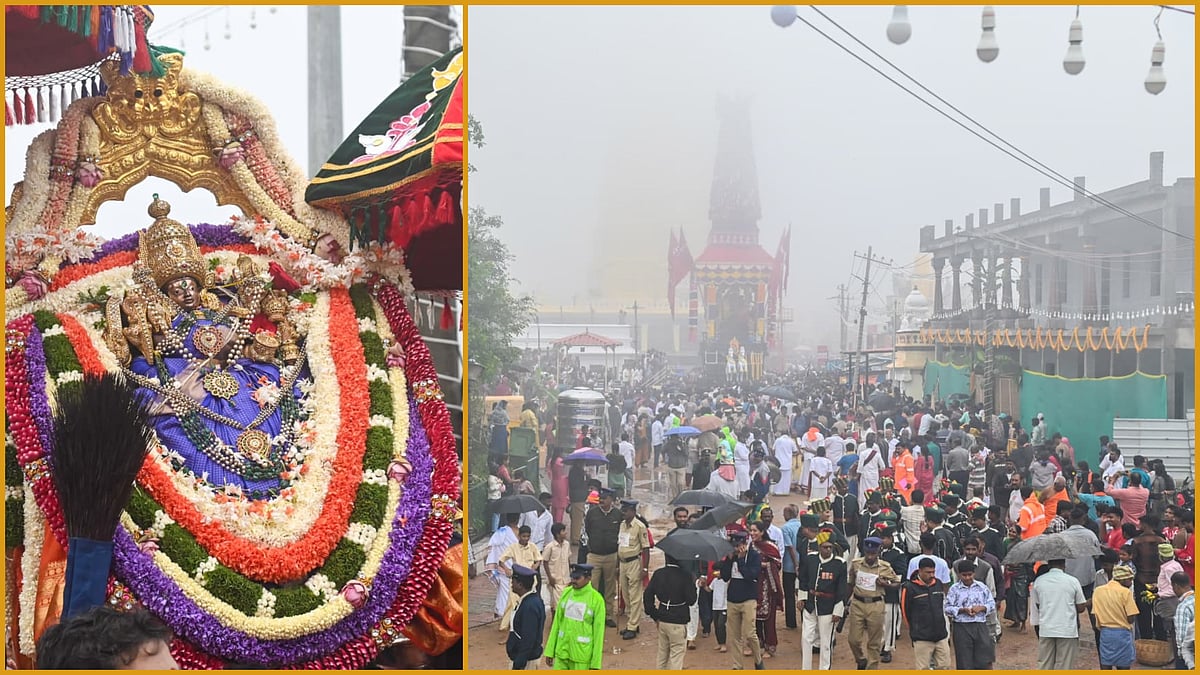 ನಾಡದೇವತೆ ಚಾಮುಂಡೇಶ್ವರಿ ಸನ್ನಿಧಿಯಲ್ಲಿ ರಥೋತ್ಸವದ ಸಂಭ್ರಮ