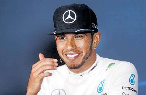 ಎಫ್–1: ಹ್ಯಾಮಿಲ್ಟನ್‌ಗೆ ಪೋಲ್‌ ಪೋಸಿಷನ್‌