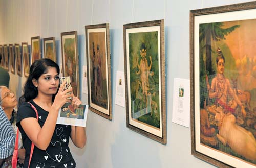 ರಾಜಾ ರವಿವರ್ಮನ ಕಲಾಲೋಕ ಅನಾವರಣ