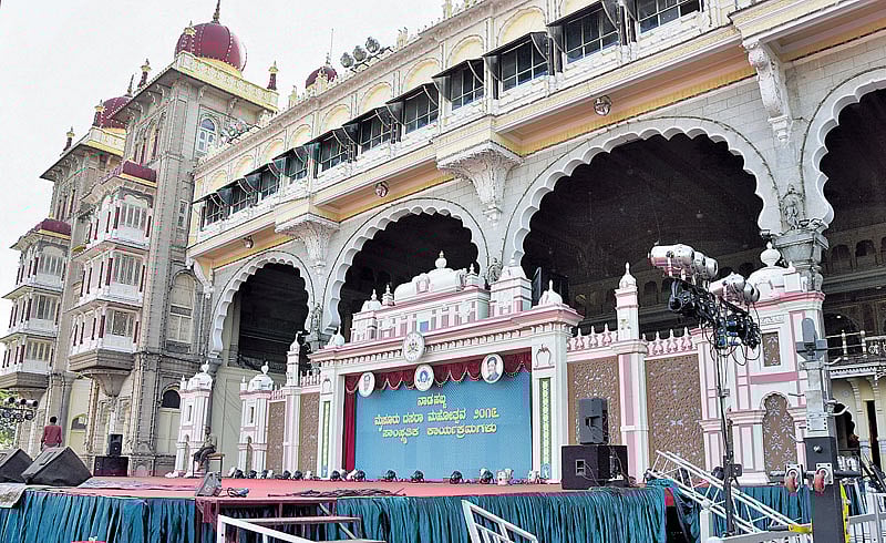 ಮೈಸೂರು ಅರಮನೆ ಆವರಣದಲ್ಲಿ ಡ್ರೋನ್ ನಿರ್ಬಂಧ