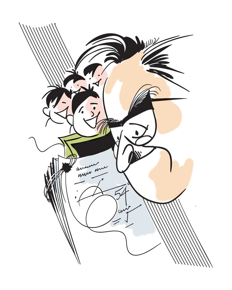 ಉತ್ತರ ಪತ್ರಿಕೆ ಕೊಡತಾ ಇದ್ದರು...