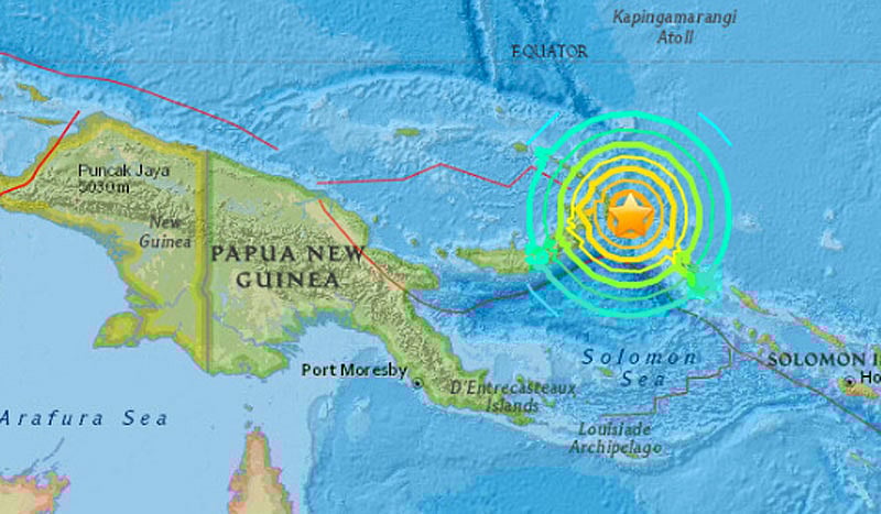 ಅಲಾಸ್ಕಾದಲ್ಲಿ ಭೂಕಂಪ: ಸುನಾಮಿ ಎಚ್ಚರಿಕೆ ರದ್ದು    

