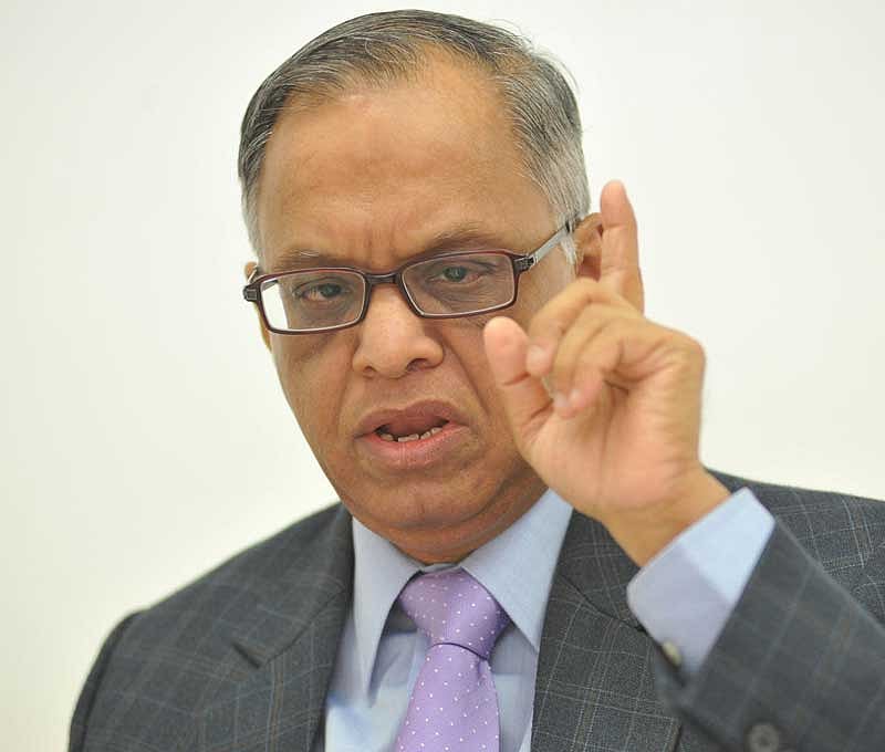 ಸರ್ಕಾರಗಳು ಉದ್ಯಮಸ್ನೇಹಿ ಆಗಿರಲಿ: ಇನ್ಫೊಸಿಸ್ ಸಂಸ್ಥಾಪಕ ನಾರಾಯಣಮೂರ್ತಿ