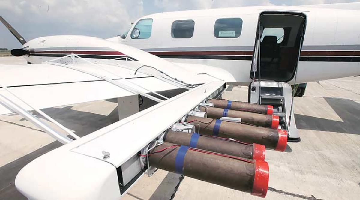 ಮೋಡ ಬಿತ್ತನೆಗೆ ಸಿದ್ಧತೆ