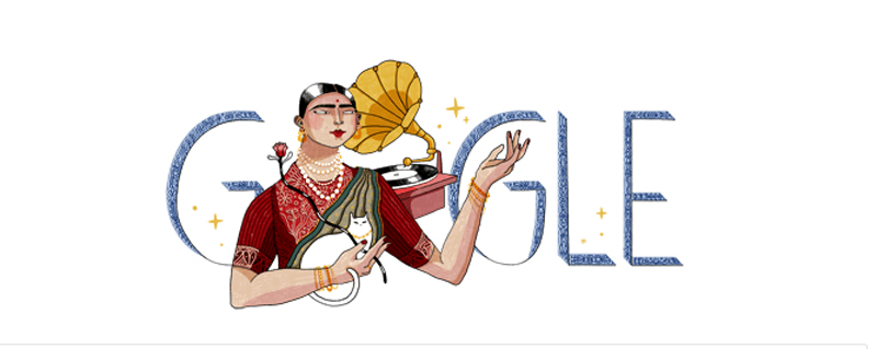 ‘ಗ್ರಾಮೊಫೋನ್ ಗರ್ಲ್‌’ ಗೌಹರ್‌ ಜಾನ್‌ಗೆ ಗೂಗಲ್‌ ಡೂಡಲ್‌ ಗೌರವ