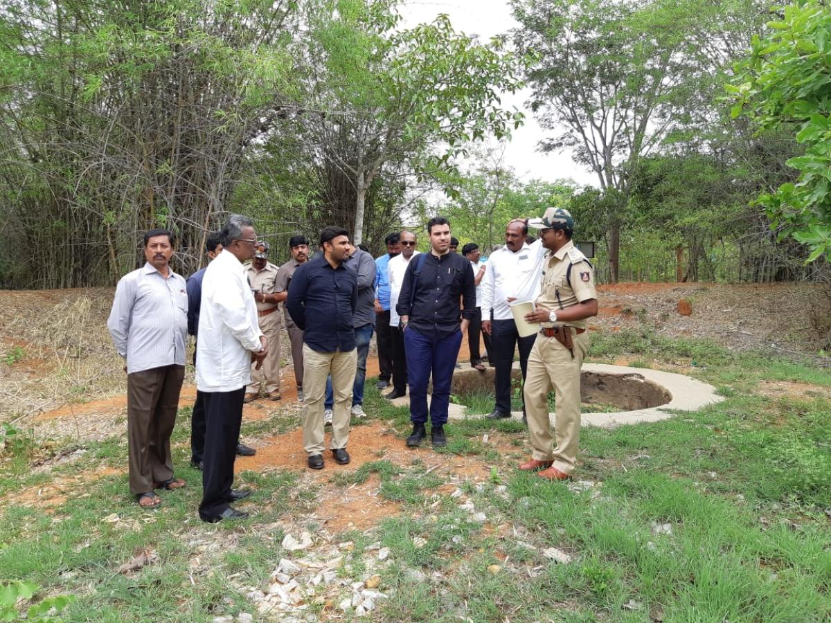 ಕೆರೆ, ಉದ್ಯಾನಕ್ಕೆ ವಾಸ್ತುಶಿಲ್ಪಿ ಭೇಟಿ