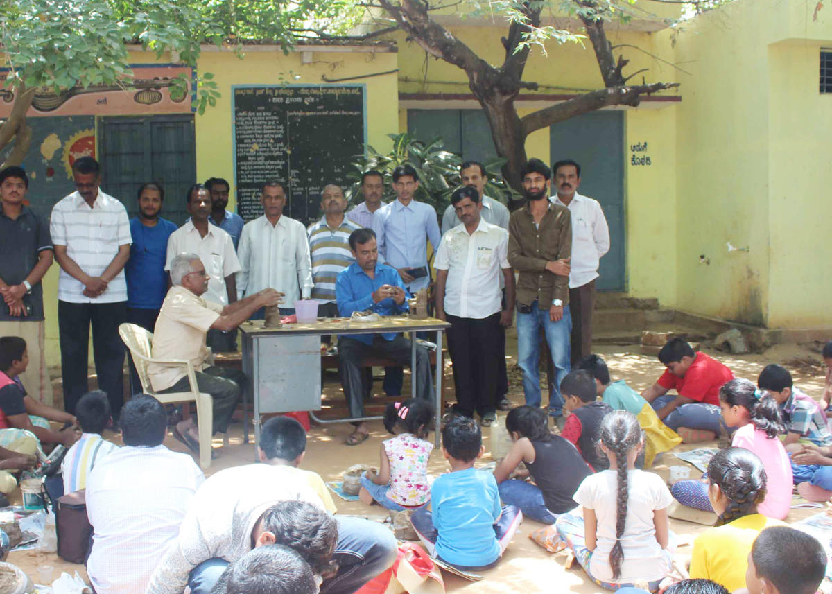ಮಣ್ಣಿನ ಗಣಪತಿ ತಯಾರಿಕೆ ಕಾರ್ಯಾಗಾರ
