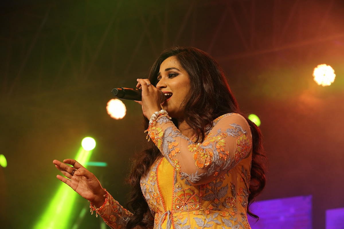 ಶ್ರೇಯಾ ಘೋಷಾಲ್‌ ಸಂಗೀತ ಸಂಜೆ ಇಂದು