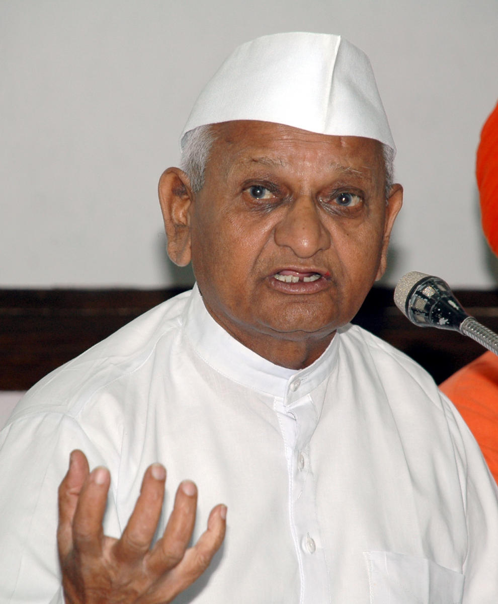 ಉಪವಾಸ ಸತ್ಯಾಗ್ರಹ ಮುಂದೂಡಿದ ಅಣ್ಣಾ ಹಜಾರೆ