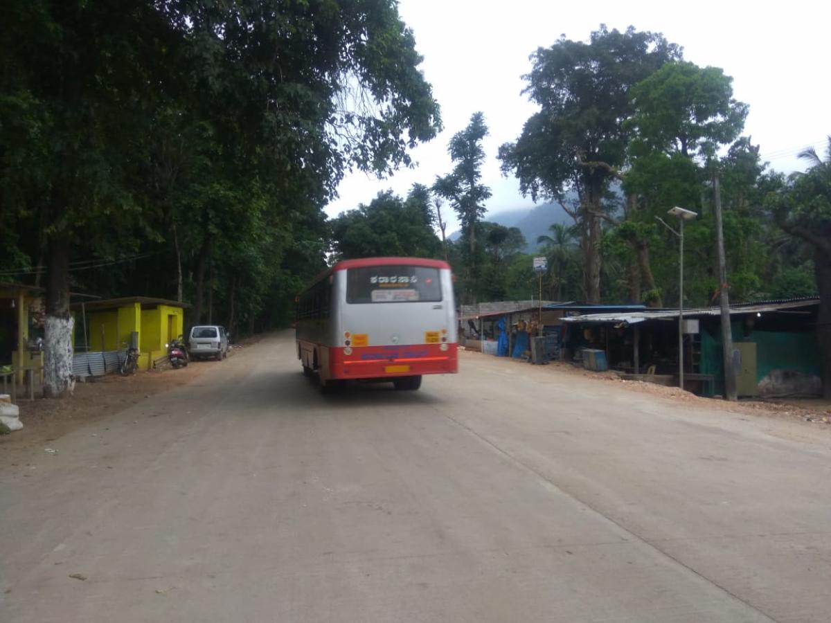 ಶಿರಾಡಿ ಘಾಟ್‌ ರಸ್ತೆಯಲ್ಲಿ ಬಸ್ ಸಂಚಾರ ಆರಂಭ