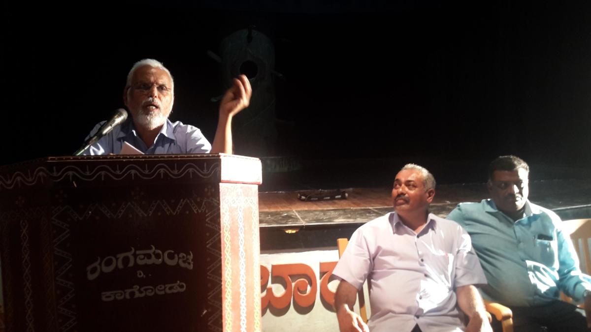 ಅಧ್ಯಯನ ಮಾಡದೆ ಗಾಡ್ಗಿಳ್ ವರದಿಗೆ ವಿರೋಧ ಸಲ್ಲ: ಶ್ಲೇಷಕ ಶಂಕರ ಶರ್ಮ
