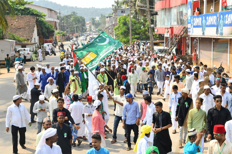 ರಾಜ್ಯದಾದ್ಯಂತ ಅದ್ಧೂರಿ ‘ಈದ್ ಮಿಲಾದ್’ ಮೆರವಣಿಗೆ