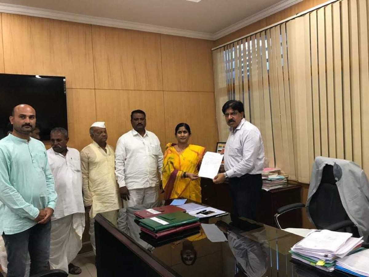 ವಿಜಯಪುರ: ಜಿ.ಪಂ. ಅಧ್ಯಕ್ಷೆ ಸ್ಥಾನದಿಂದ ನೀಲಮ್ಮ ನಿರ್ಗಮನ