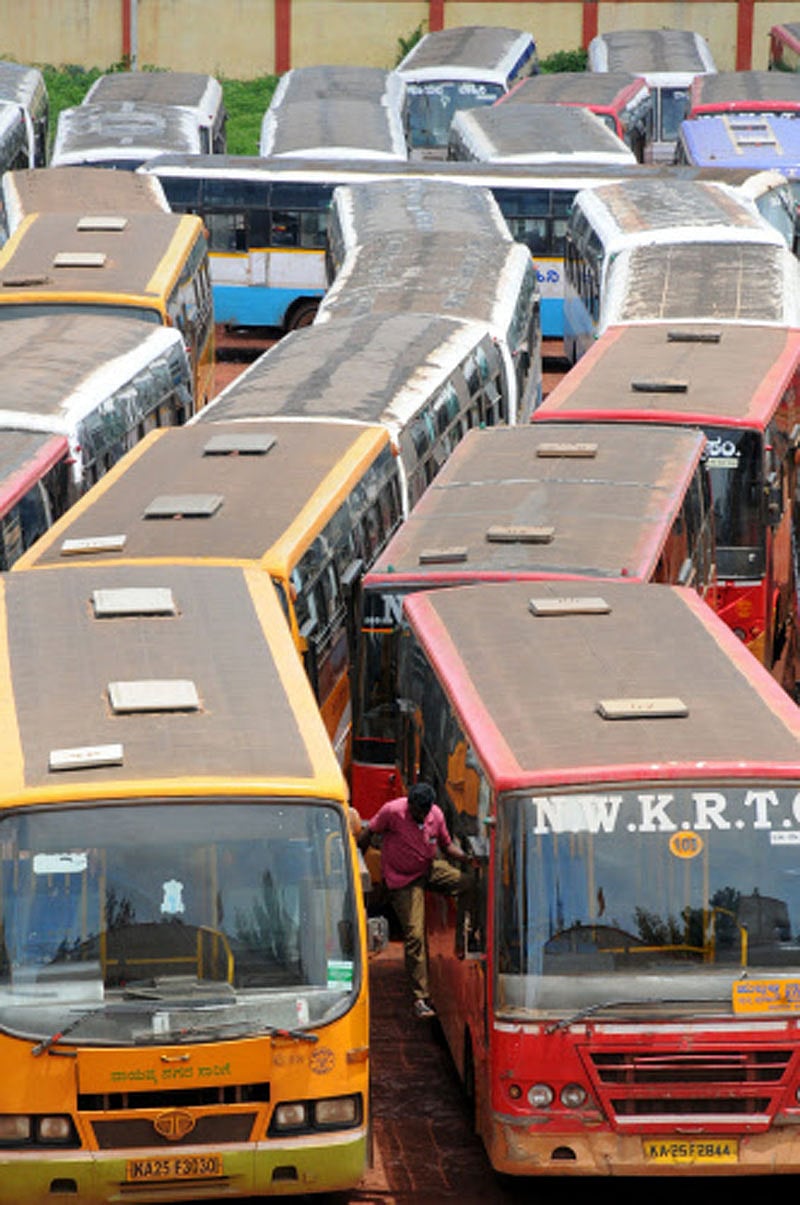 ಹಲವು ಬೇಡಿಕೆಗಳ ಈಡೇರಿಕೆಗೆ ಆ.5ರಿಂದ ಸಾರಿಗೆ ಬಸ್‌ ನೌಕರರ ಮುಷ್ಕರ