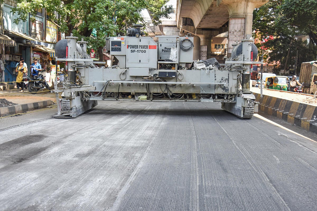 ವೈಟ್‌ ಟಾಪಿಂಗ್‌ಗಾಗಿ ವೈಟ್‌ಫೀಲ್ಡ್‌ನಲ್ಲಿ ಸಂಚಾರ ಮಾರ್ಪಾಡು