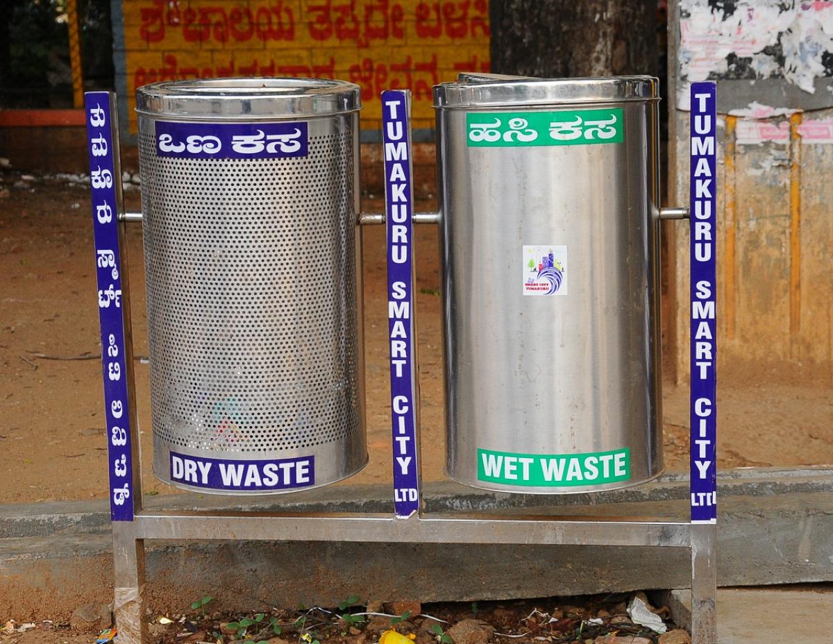 ಕಸ ಸಂಗ್ರಹಣೆಗೆ ಬಂತು ‘ಜೋಡಿ ಕಸದ ಬುಟ್ಟಿಗಳು’