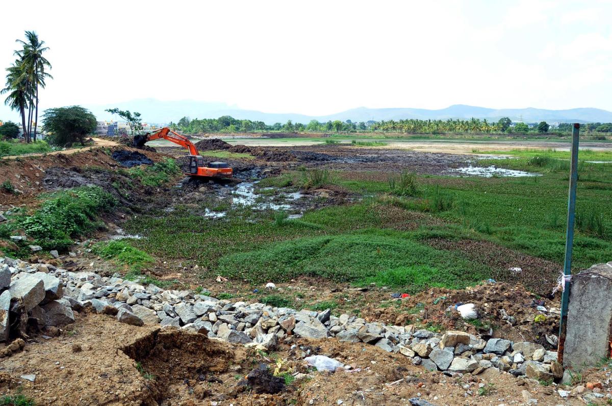 ಕೋಟೆ ಕೆರೆಗೆ ಕಾಯಕಲ್ಪ; ಕಾಮಗಾರಿ ಶುರು