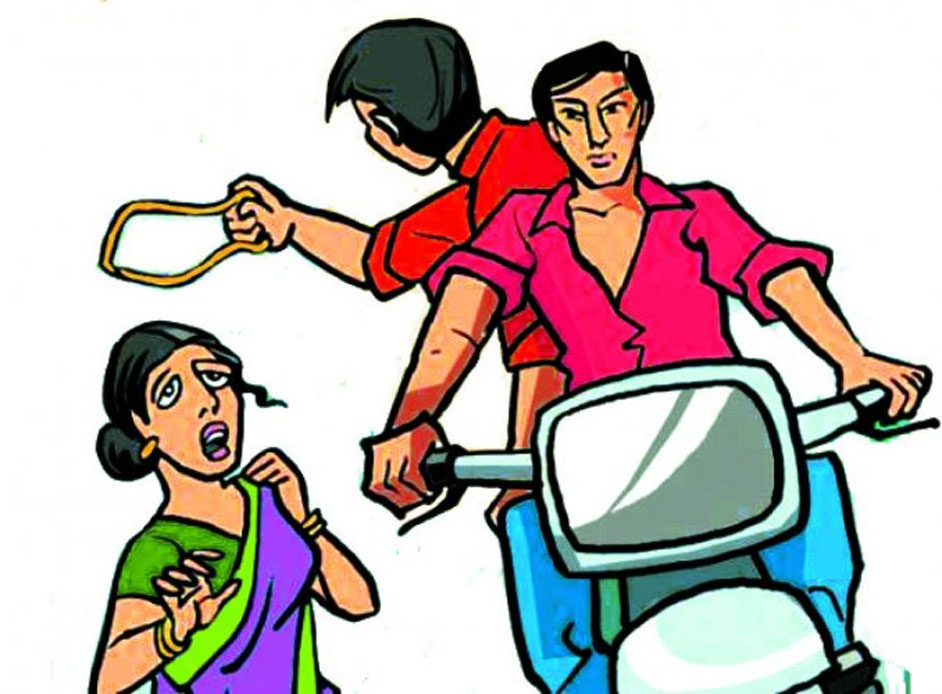 ಇಬ್ಬರ ಬಂಧನ: ₹ 10 ಲಕ್ಷ ಮೌಲ್ಯದ ಚಿನ್ನಾಭರಣ ವಶ