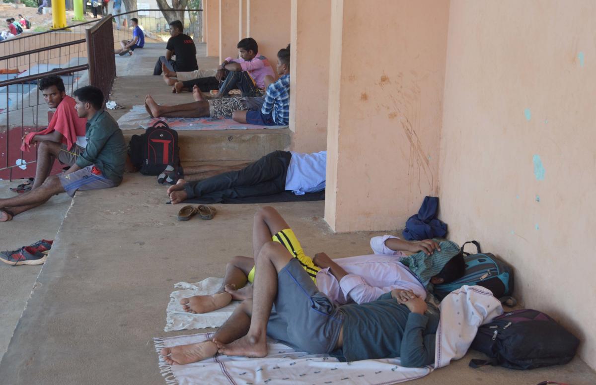 ವಾಯುಸೇನೆ ನೇಮಕಾತಿ ರ್‍ಯಾಲಿ: ಶಿವಮೊಗ್ಗಕ್ಕೆ ಉದ್ಯೋಗಾಕಾಂಕ್ಷಿಗಳ ದಂಡು 