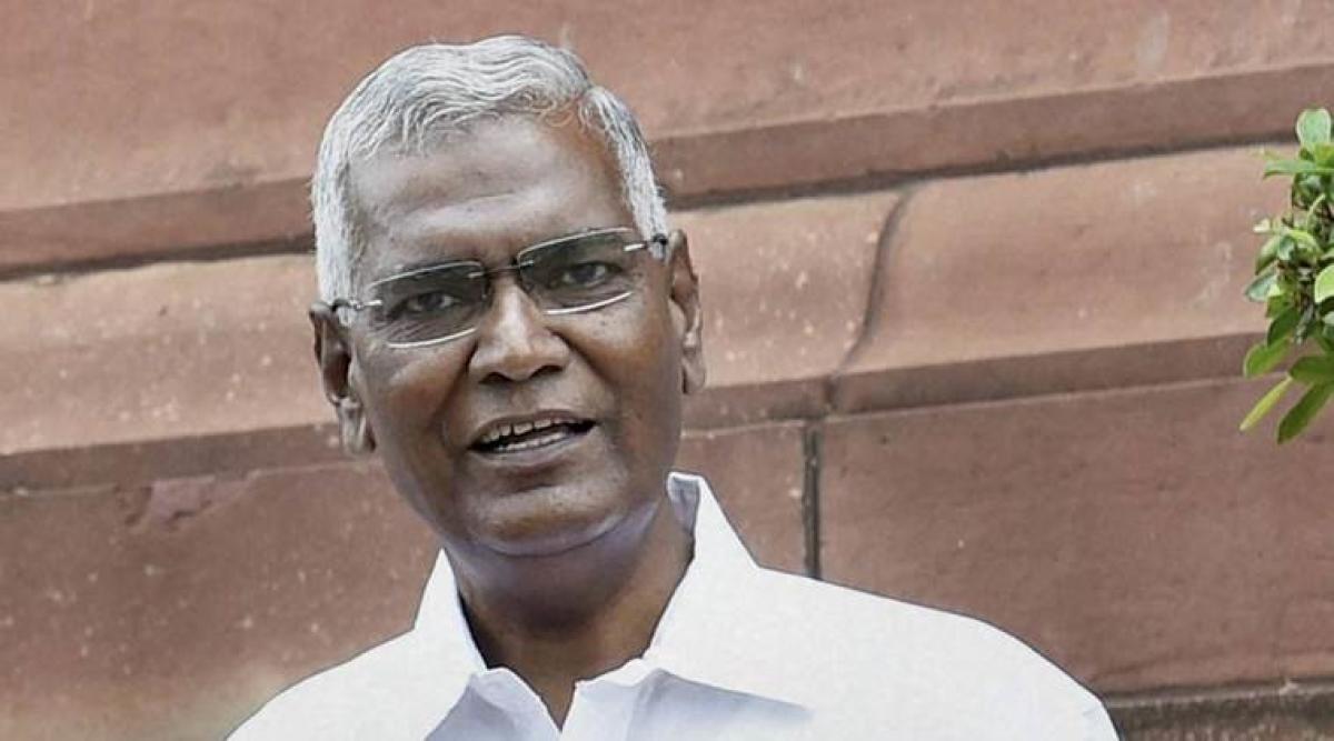 ಸಿಪಿಐ ಅತ್ಯುನ್ನತ ಹುದ್ದೆಗೆ ಡಿ.ರಾಜಾ