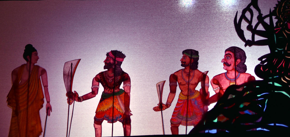 ಮನಸೂರೆಗೊಂಡ ತೊಗಲು ಗೊಂಬೆಯ ಬುದ್ಧ!