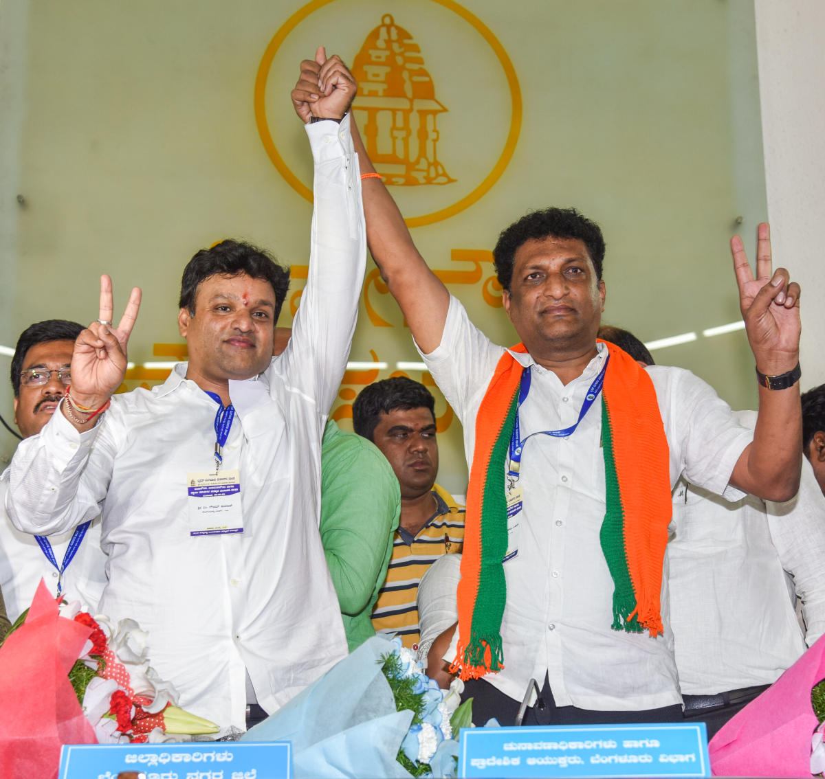 ‘ಸಂಘ ಶರಣ’ನಿಗೆ ಬಿಬಿಎಂಪಿ ಚುಕ್ಕಾಣಿ, ಗೌತಮ್‌ ನೂತನ ಮೇಯರ್‌