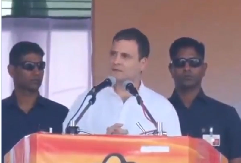 ಯುವಜನರು ನೌಕರಿ ಕೇಳಿದರೆ ಮೋದಿ ಸರ್ಕಾರ ಚಂದ್ರನನ್ನು ತೋರಿಸುತ್ತದೆ: ರಾಹುಲ್ ಗಾಂಧಿ