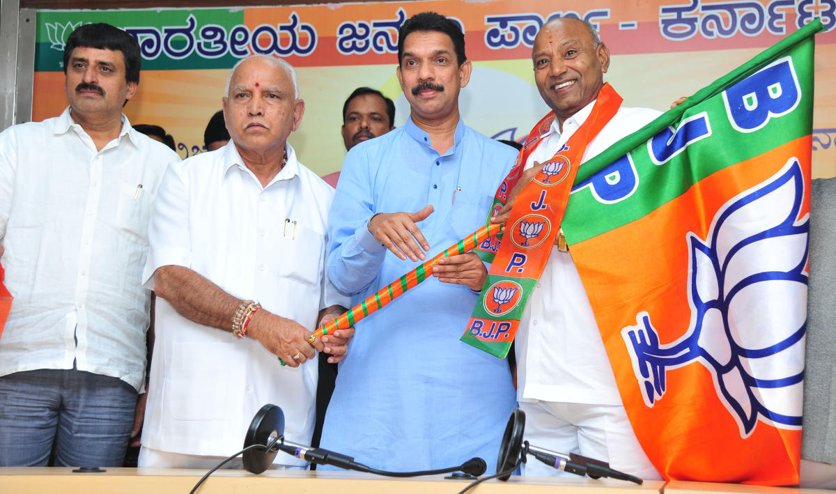 ವಿಜಯಶಂಕರ್‌ ಮರಳಿ ಬಿಜೆಪಿಗೆ