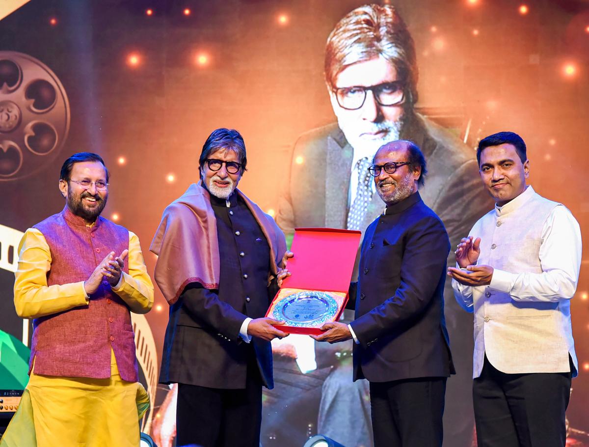 ಅಮಿತಾಭ್ ಬಚ್ಚನ್ ನನಗೆ ಸ್ಫೂರ್ತಿ: ರಜನಿ ಕಾಂತ್